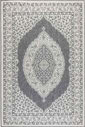 Rackhams Meekly Indoor & Outdoor Reversible Grey Rug - 120X170 cm