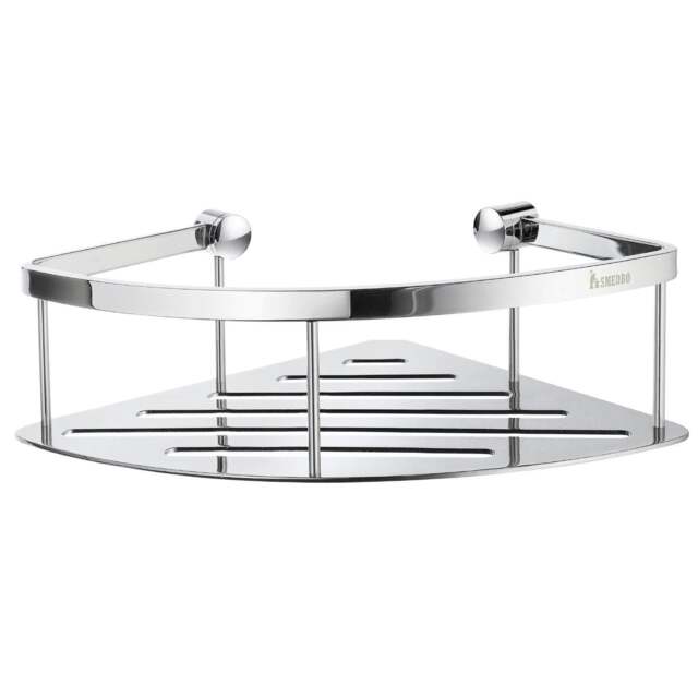 Rackhams Polished Chrome Corner Shower Basket - image 1