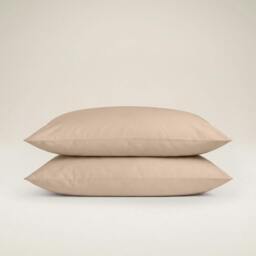 Rackhams Sateen Pillowcase Pair - Green - Standard 50x75cm - thumbnail 3