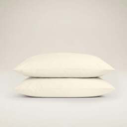 Rackhams Sateen Pillowcase Pair - Green - Standard 50x75cm - thumbnail 4