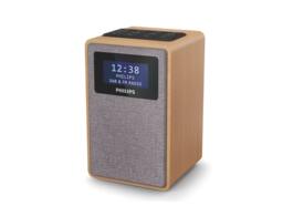 Rackhams TAR5005-10 Clock-DAB+ FM Radio Brown Grey - Free Gift RRP £10! - thumbnail 2