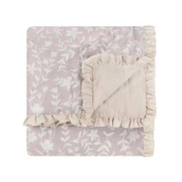 Rackhams Amelia Cotton Quilted Bedspread - Blush - 150cm x 200cm - Blush - 100% Mixed - thumbnail 2