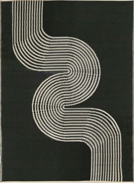 Rackhams Urban Outdoor Rug Black & Beige - 1010 - 180X270 cm - image 1