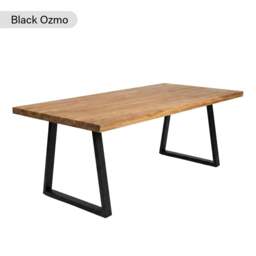 Rackhams Elegant Beech Dining Table - 160 - 90 - thumbnail 5