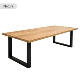 Rackhams Elegant Beech Dining Table - 160 - 90 - thumbnail 6