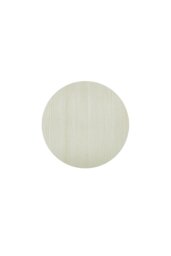 Rackhams White Round Coffee Table with Metal Base - 59cm x 74cm - White - thumbnail 4