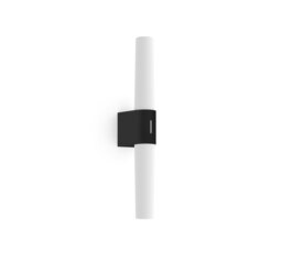 Rackhams Helva Double Basic - Wall light - Black - Black - Plastic - 1