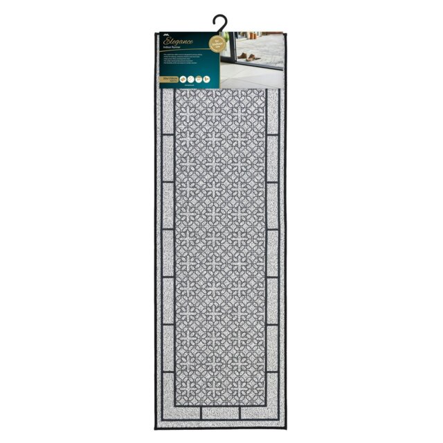 Rackhams Avanti Machine Washable Entrance Runner Doormat, 50x150cm - Grey - image 1
