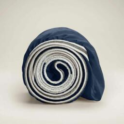Rackhams Sateen Fitted Sheet - Grey - Single - thumbnail 5