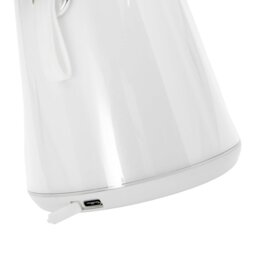 Rackhams Compact Modern White LED Colour Changing Rechargeable Touch Table Lamp - thumbnail 2