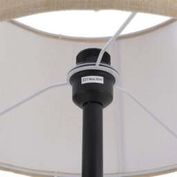 Rackhams 2-Light Floor Standing Lamp with Adjustable Head - thumbnail 4
