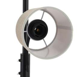 Rackhams 2-Light Floor Standing Lamp with Adjustable Head - thumbnail 5