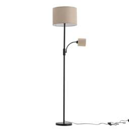 Rackhams 2-Light Floor Standing Lamp with Adjustable Head - thumbnail 2