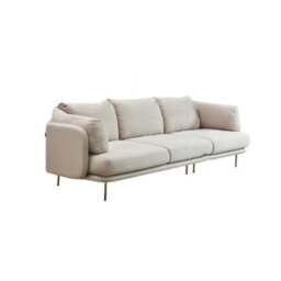 Rackhams U182 Two Seater, Three Seater, Four Seater Corner Sofa, Off-White Cotton Linen - Four Seater Corner 285cm - thumbnail 2