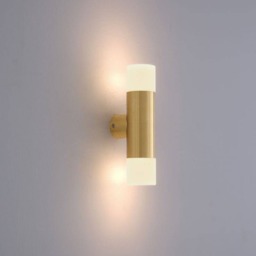 Rackhams 6 Watt LED Brass Up and Down Exterior Light - thumbnail 2