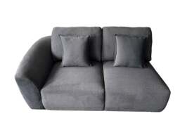 Rackhams The Veneto 5 Seater Lounger Sofa in Dark Grey or Cream - Cream - thumbnail 5