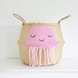 Rackhams Pink Jellyfish Basket - Extra Large