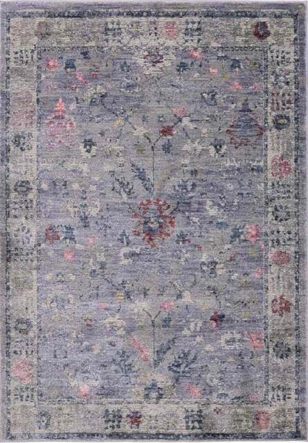 Rackhams Traditional Floral Rug – Grey Eleganc - 200X285 cm - image 1