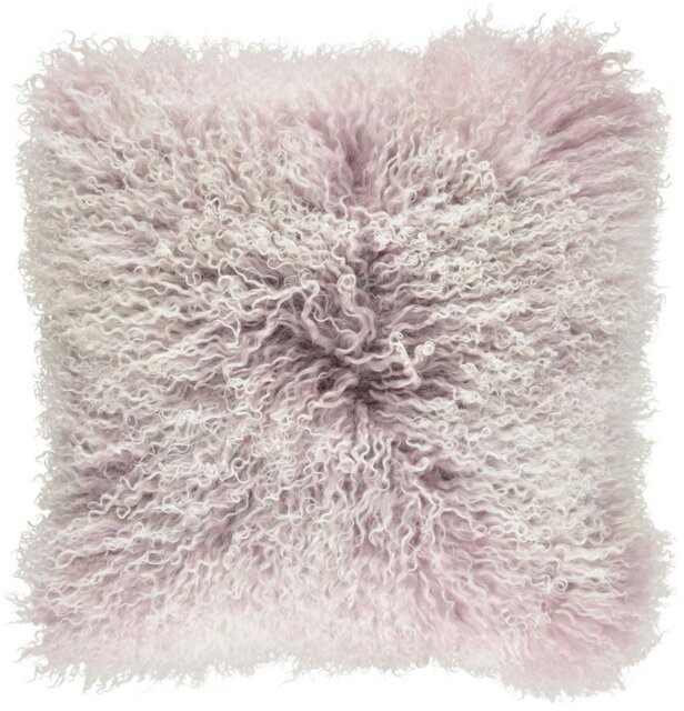 Rackhams Snow Collection - Tibetan Curly Cushion - 60x60 cm - 40x40 cm - Cloud Grey/Snow Top - 60x60 cm - image 1