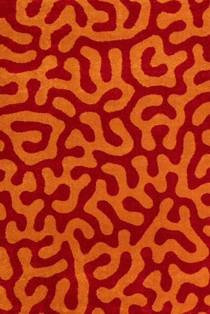 Rackhams Joli Doodle Red & Orange Rug - 200X290 cm - image 1