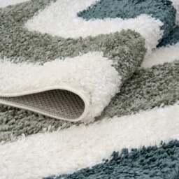 Rackhams Moodi Shaggy Green Marina Rug - 120X170 cm - thumbnail 4