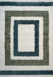 Rackhams Moodi Shaggy Green Marina Rug - 120X170 cm - thumbnail 1