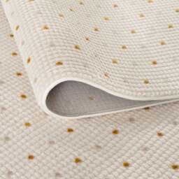 Rackhams Carmel Cream-Gold Dots Rug - 6080 - 200X290 cm - thumbnail 3