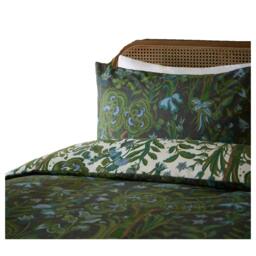Rackhams Garden Of Wonder Reversible Duvet Cover Set - Evergreen - Double - Evergreen - 52% Polyester/48% Cotton - thumbnail 3