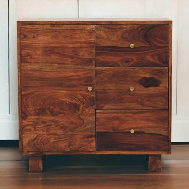 Rackhams Solid Wood Tula Mini Sideboard - image 1