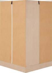 Rackhams Nevada 2 Door Corner Wardrobe - White Gloss - thumbnail 6