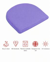 Rackhams SP Range D PAD Garden Cushions – Set of 2 - Lime - thumbnail 5