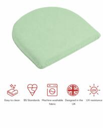 Rackhams SP Range D PAD Garden Cushions – Set of 2 - Lime