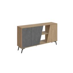 Rackhams Fiona Console Sideboard Display Unit 150 - Ancient White - thumbnail 3