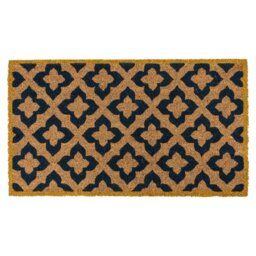 Rackhams Eco-Friendly Latex Backed Coir Entrance Doormat, 40x70cm - Vintage - 1 - Brown - thumbnail 2