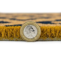 Rackhams Eco-Friendly Latex Backed Coir Entrance Doormat, 40x70cm - Vintage - 1 - Brown - thumbnail 5