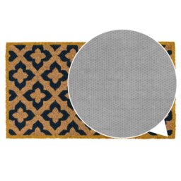 Rackhams Eco-Friendly Latex Backed Coir Entrance Doormat, 40x70cm - Vintage - 1 - Brown - thumbnail 6