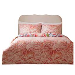 Rackhams Terra Nova Reversible Printed Duvet Cover Set - Multicoloured - Double - Multicoloured - 100% Polyester - thumbnail 2