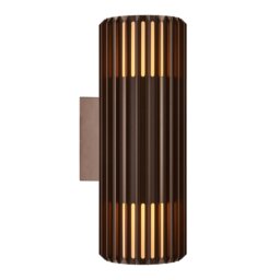 Rackhams Aludra Double - Wall light - Seaside brown metallic - 1 - thumbnail 1