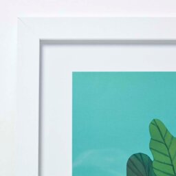 Rackhams Set of 4 Colourful Tinned Plants Wall Art - thumbnail 6