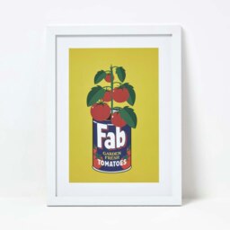 Rackhams Set of 4 Colourful Tinned Plants Wall Art - thumbnail 4