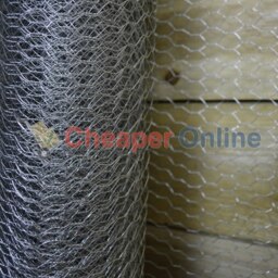 Rackhams 3 Pack of 10m Galvanised Metal Chicken Garden Wire Netting / Fencing - Trellis and Screening - thumbnail 6