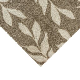 Rackhams Mega Mat Machine Washable Entrance Runner and Doormat Set, Brown Leaves - thumbnail 3