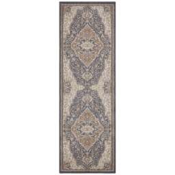 Rackhams Terrain Designer Shortpile Black Blue Rug - 80X120 cm - thumbnail 5