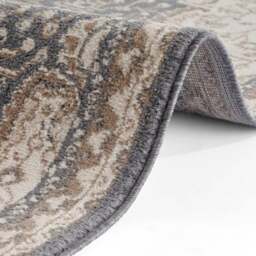 Rackhams Terrain Designer Shortpile Black Blue Rug - 80X120 cm - thumbnail 3