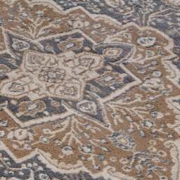 Rackhams Terrain Designer Shortpile Black Blue Rug - 80X120 cm - thumbnail 2