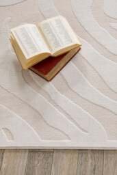 Rackhams Abstract Rug – Cream Shades - 120X170 cm - thumbnail 2