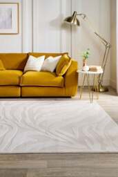 Rackhams Abstract Rug – Cream Shades - 120X170 cm - thumbnail 5