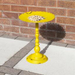 Rackhams Ornamental Free Standing, Weather Resistant, Pedestal Style, Easy Assemble Bird Bath - thumbnail 4