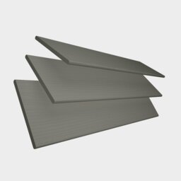 Rackhams Smooth Grey Faux Wood Venetian Blinds with Tapes (130cm Drop) - 250cm - thumbnail 4