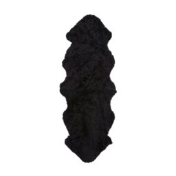 Rackhams New Zealand Sheepskin - Short Curly Wool - Rug 180 cm - Light Grey Snow Top - thumbnail 6